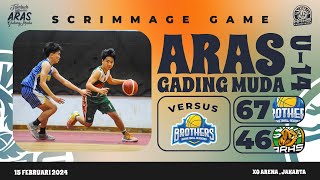 Highlights ARAS GADING MUDA U14 vs BROTHERS U16 [upl. by Ajnek]