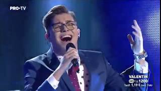 Valentin Poienariu  Si ce daca  Live 1  Vocea Romaniei 2017 [upl. by Ummersen]