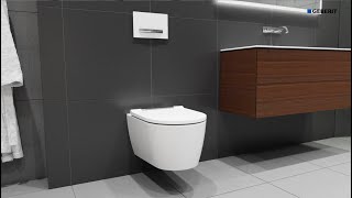 Geberit ONE WC  Installation [upl. by Pail]