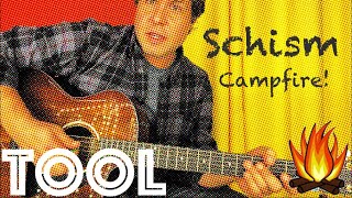 Guitar Lesson How To Play Schism by Tool  Campfire Edition [upl. by Dick513]