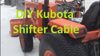 Kubota L2850 GST Shift Selector [upl. by Nomled]