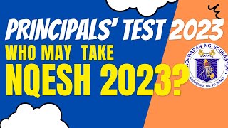 PRINCIPALS TEST 2023 I NQESH 2023 LATEST NEWS UPDATE I DEPED UPDATE [upl. by Desiree]