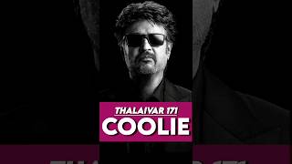 LCUs New Movie Announcement  Rajinikanths Coolie Teaser Review coolie rajnikanth lcu shorts [upl. by Acceb]