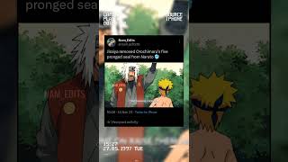 Jiraiya remove Orochimarus five pronged seal from Naruto🥶  shorts viral trending naruto anime [upl. by Aicat953]