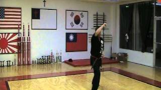 Tang Soo Do form 4 Pyong Ahn Cho Dan [upl. by Aleciram237]