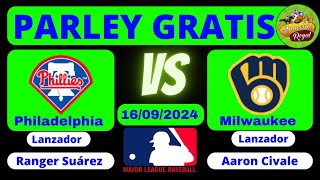 🔥Pronósticos Deportivos ⚾MLB 5 Equipos Lunes 16092024 Parley Gratis mlb [upl. by Savina110]