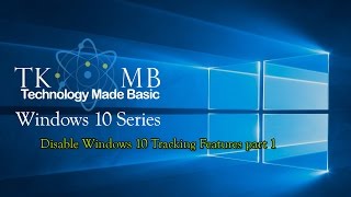 Disable Windows 10 Tracking Features part 1 [upl. by Rosie190]