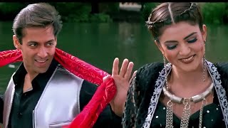 Chunri Chunri  Lyrics  Salman Khan  Sushmita Sen  Abhijeet Bhattacharya  Anuradha Sriram [upl. by Hairacaz]