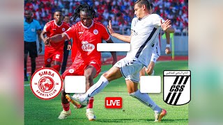 LIVE SIMBA SC 2 VS 1 CS SFAXIEN [upl. by Feilak]