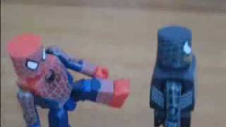 minimate test2 spidey vs venom [upl. by Gyimah]