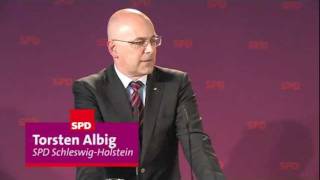 Torsten Albig Endspurt für die Wahl im Mai [upl. by Farr596]