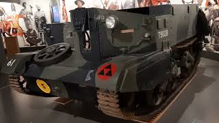 Bren Gun Carrier Universal CarrierBritish WW2 armoured Vehicle National Army Museum London 🇬🇧 [upl. by Ranna763]