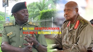 LT COL KAFEEREO AGAMBA KU KIKUMI100 EBYABALWANYA KULIKO BITANO5NRAM BUSH WAR 19811986 [upl. by Hnamik]