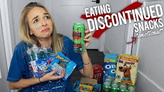 EATING DISCONTINUED SNACKS EMOTIONAL [upl. by Guendolen950]