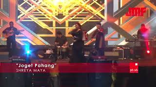 Joget Pahang  Shreya Maya  Jakarta Melayu Festival 10 [upl. by Tnerb]