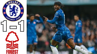 Chelsea vs Nottingham Forest 11  All Goals amp Extended Highlights  Premier League 202425 [upl. by Nojel619]