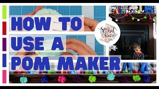 How to Use a Pom Pom Maker [upl. by Inal]