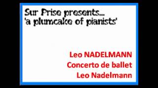 Leo Nadelmann Concerto de ballet [upl. by Suirad]