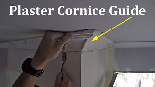 How to install Plaster Cornice  A step by step guide [upl. by Israeli]