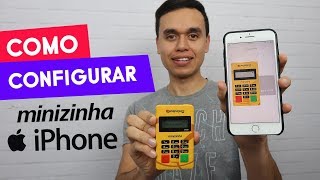 Como Configurar a Máquina de Cartão Minizinha do Pagseguro no iPhone  iPad [upl. by Ylnevaeh426]