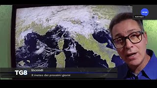 LIVE Incendi  Il meteo dei prossimi giorni [upl. by Lantha]