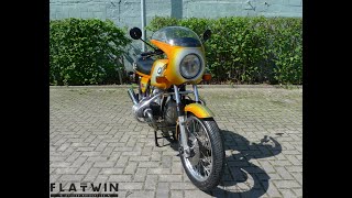 Présentation BMW R90S Orange Daytona  flatwinmotos [upl. by Shulem]