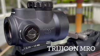 TRIJICON MRO thoughts on use with the AK platform [upl. by Bibbye]