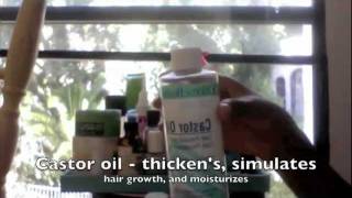 My everyday hair OIL mixture Great for DRY HAIR [upl. by Ellata]