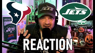 JETS vs TEXANS REACTION 103124 Why I HATE the JETS [upl. by Telfer]