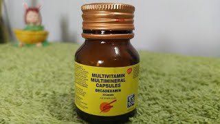 Multivitamin Becadexamin Review हिंदी  Vishal Gore [upl. by Wyck637]