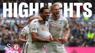 Swansea City v Bristol City  Highlights [upl. by Leibman135]