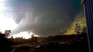 RECOVERED NEW FULL FOOTAGE EF4 Tornado near Cordova AL  42711 [upl. by Eonak]