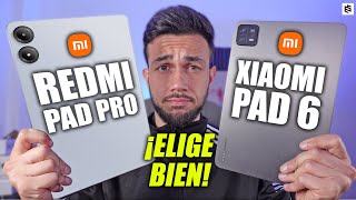 ESTÁ CLARO✅Xiaomi REDMI PAD PRO vs XIAOMI PAD 6 [upl. by Chesnut]