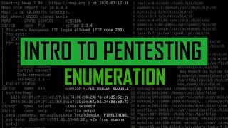 Introduction To Pentesting  Enumeration [upl. by Hamrah]