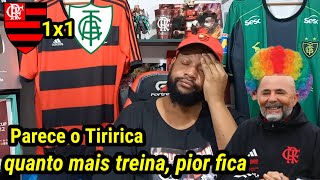 REACT FLAMENGO 1X1 AMÉRICA l ESSE É O TIME FAVORITO PRA COPA DO BRASIL [upl. by Ellswerth]