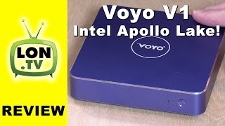 Voyo V1 Mini PC Review  New Intel Apollo Lake Pentium N4200 Processor [upl. by Donaldson515]