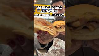 TRYING THE OFFICIAL SANDWICH OF TORONTO  THE PEAMEAL BACON SANDWICH IN ST LAWRENCE MARKET [upl. by Aicener220]