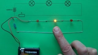 Series circuit  3 LEDs amp 0 switches  new idea [upl. by Trude983]