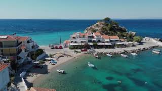 Kokkari Town Samos Island Greece 1572022 [upl. by Anisah]