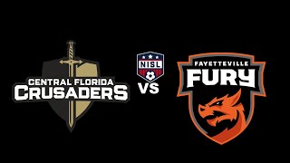 CENTRAL FLORIDA CRUSADERS VS FAYETTEVILLE FURY [upl. by Boelter]