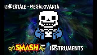 Undertale  Megalovania Super Smash Bros 64 Instruments [upl. by Novj]