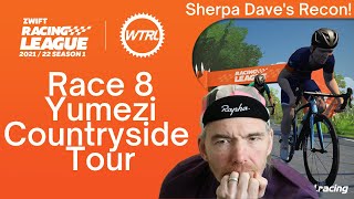 Zwift Racing League 2021 Race 8  Countryside Tour [upl. by Ybbed]