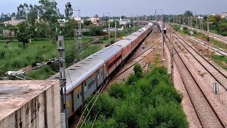 160 Kmph Gatimaan Express  130 Kmph Train Madhya Pradesh Sampark Kranti Express  Indian Railways [upl. by Viviana]