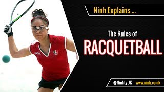 The Rules of Racquetball  EXPLAINED [upl. by Premer]