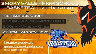 SVHS Boys Varsity vs Halstead [upl. by Annasor]