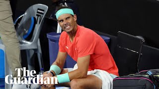 Rafael Nadal unsure of Australian Open fitness after Brisbane injury scare [upl. by Stilu195]