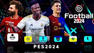 COMMENT TÉLÉCHARGER PES 2024 SUR PPSSPP [upl. by Annaitsirk]