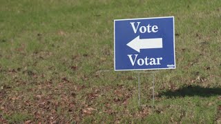 Election Day Denton County voters in North Texas cast their ballots [upl. by Annam965]