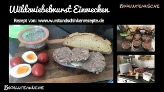 Wildzwiebelwurst im Glas [upl. by Meehaf]