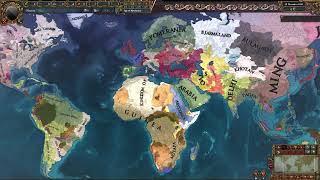 EU4 Timelpase but its a CK3 converted save immortal pope [upl. by Greenleaf]